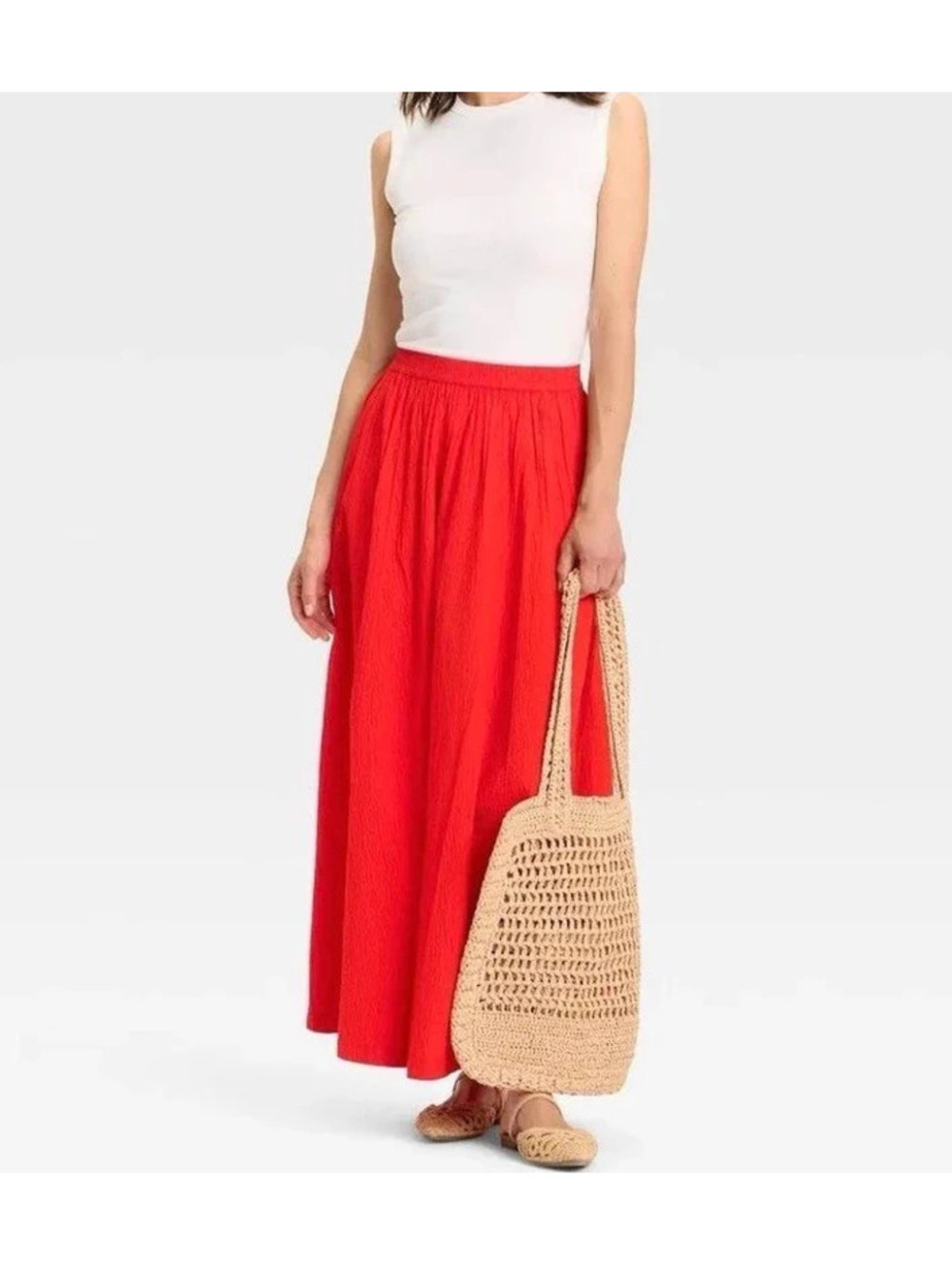 A New Day Women’s Maxi Picnic A-Line Skirt